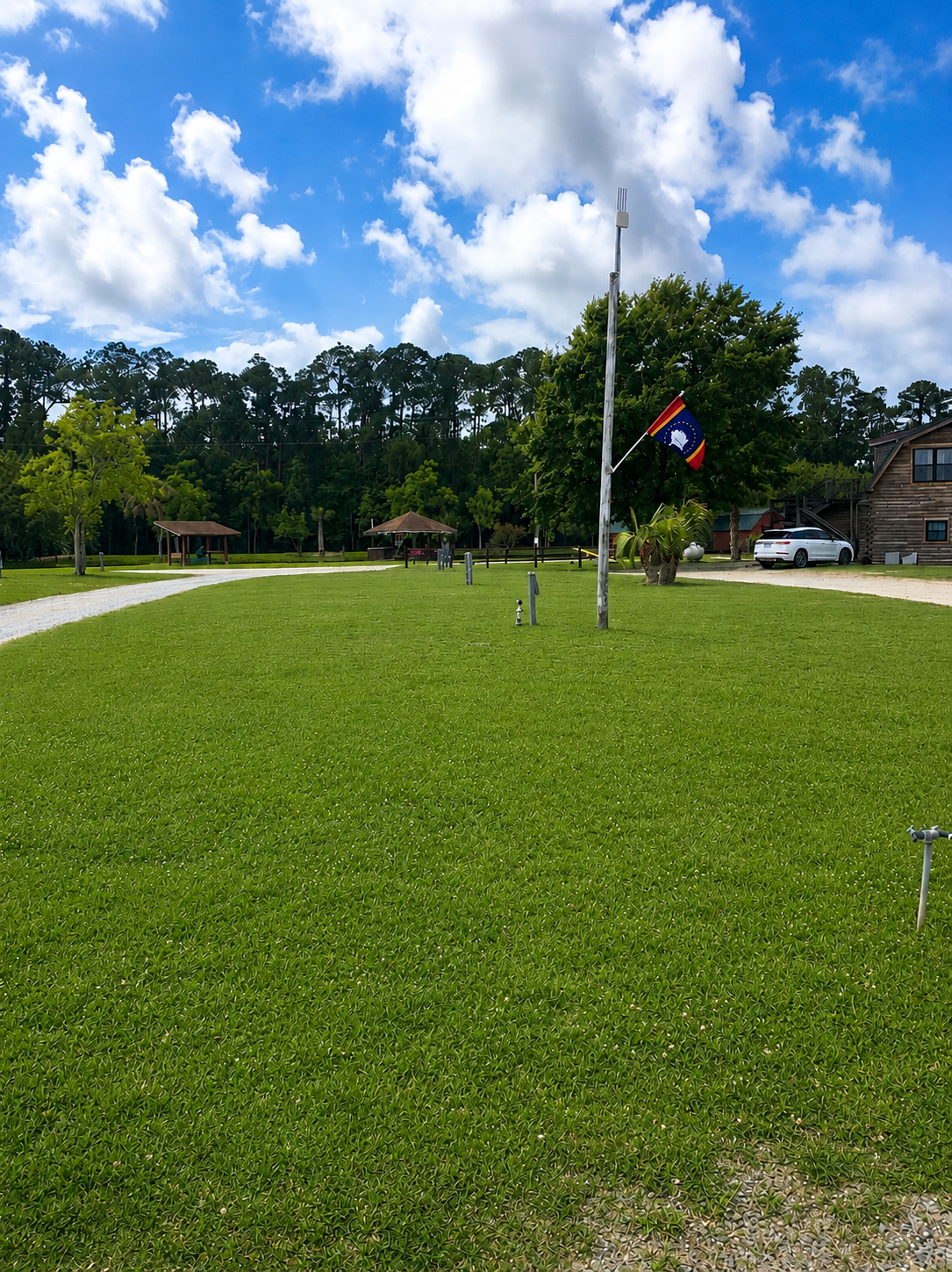 Full-hookup RV sites at Bay St. Louis Campground